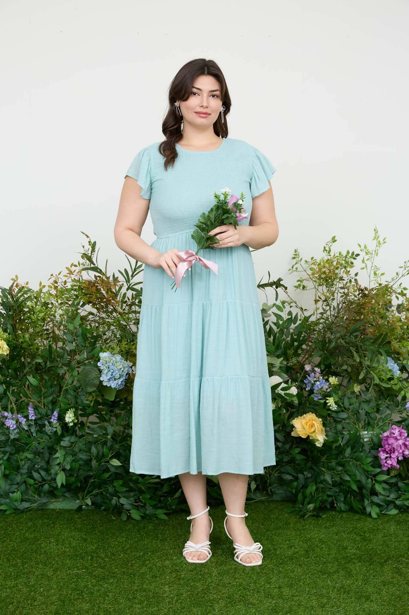 The Ella Midi Dress- Plus Size