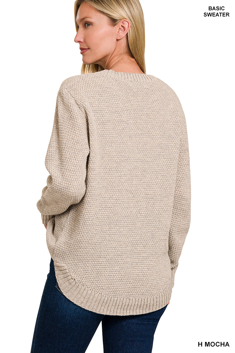 Ashley Round Neck Sweater