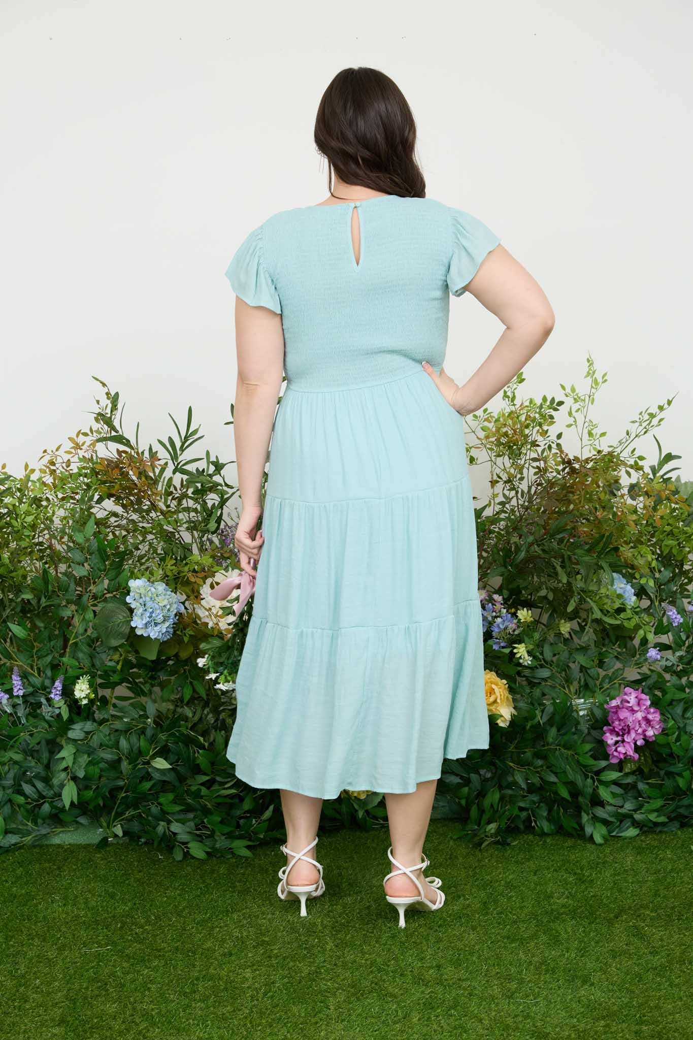 The Ella Midi Dress- Plus Size