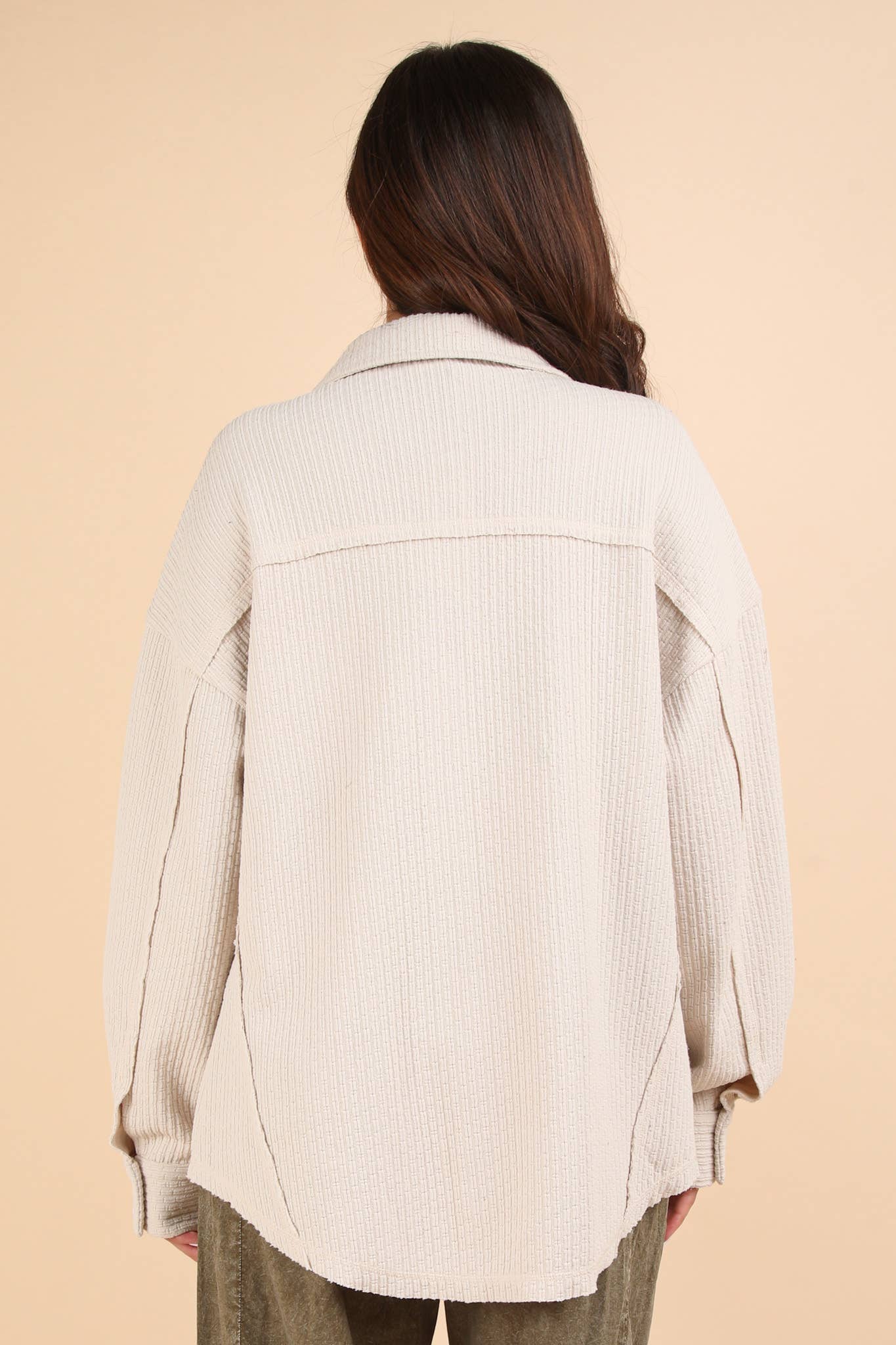 Oversized Knit Shacket