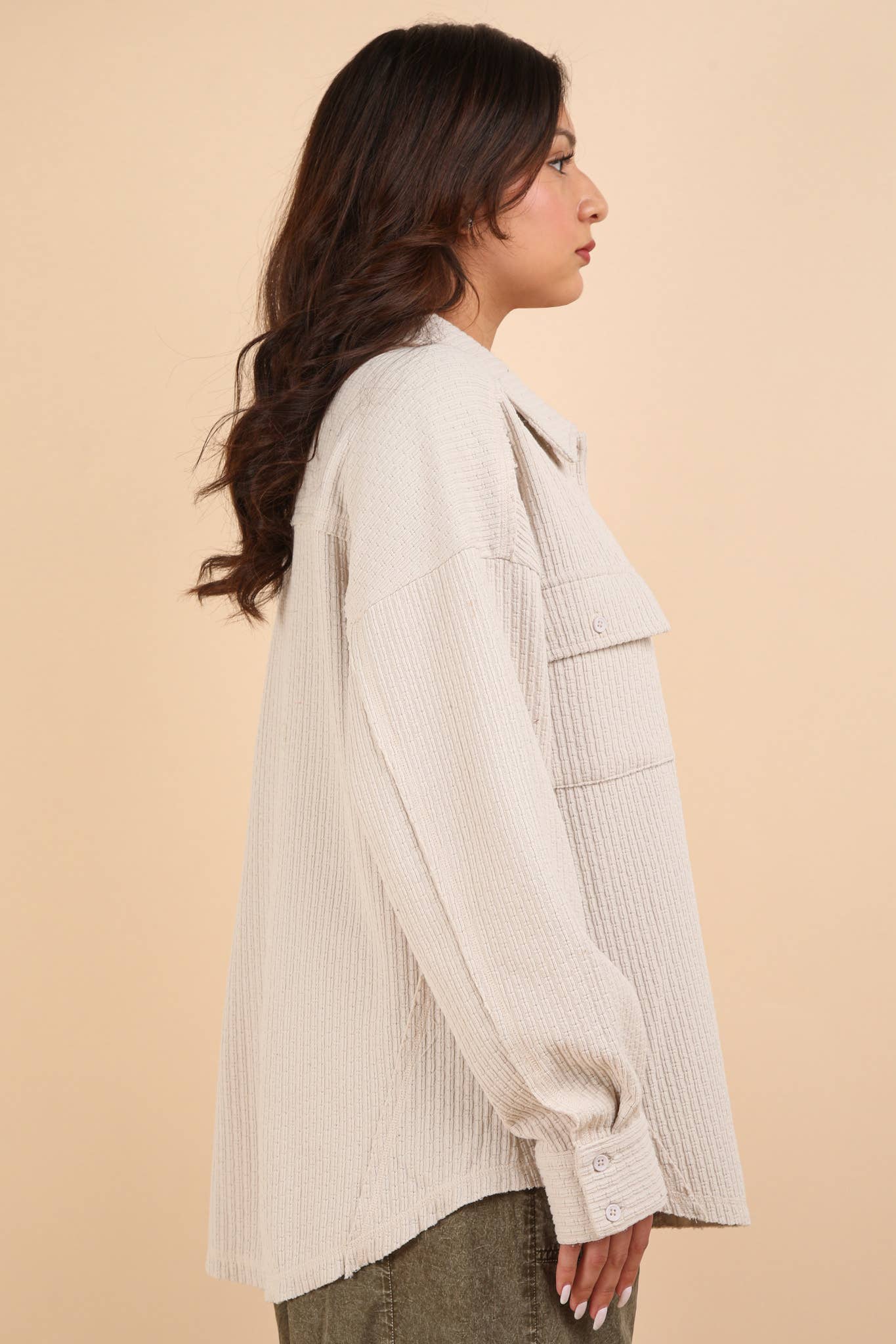 Oversized Knit Shacket