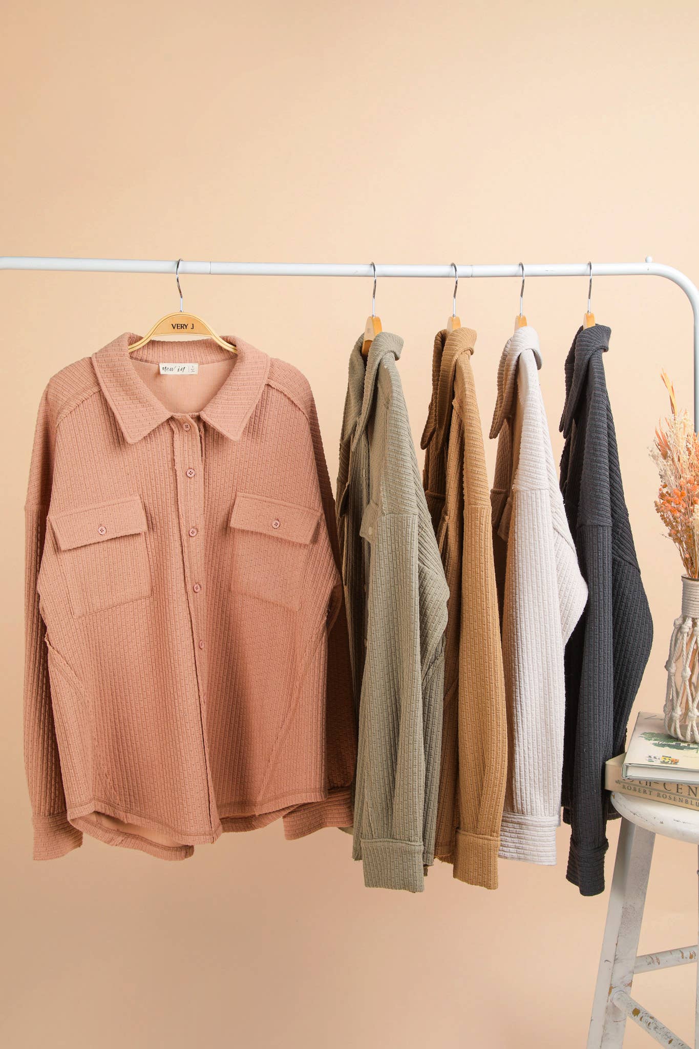 Oversized Knit Shacket – Oak & Lily Boutique